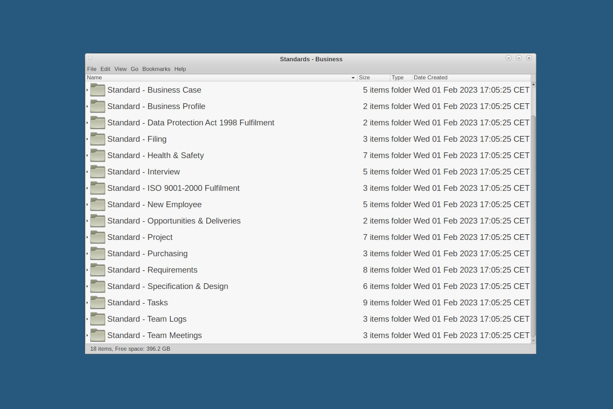 A file directory
